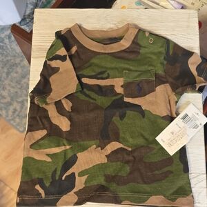9 Mos. Ralph Lauren Camo Shirt